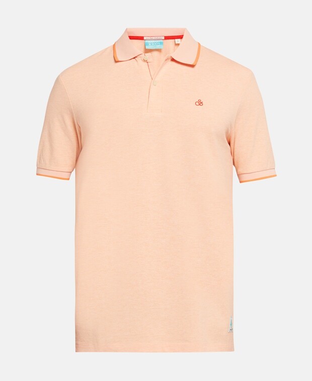 

Рубашка поло Scotch & Soda, лосось