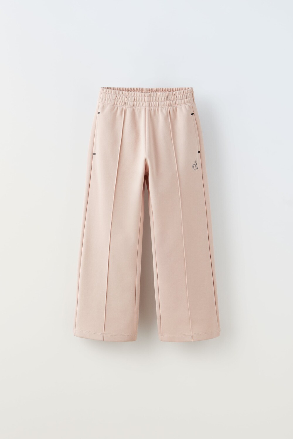 

Балетные брюки Zara, бежево-розовый