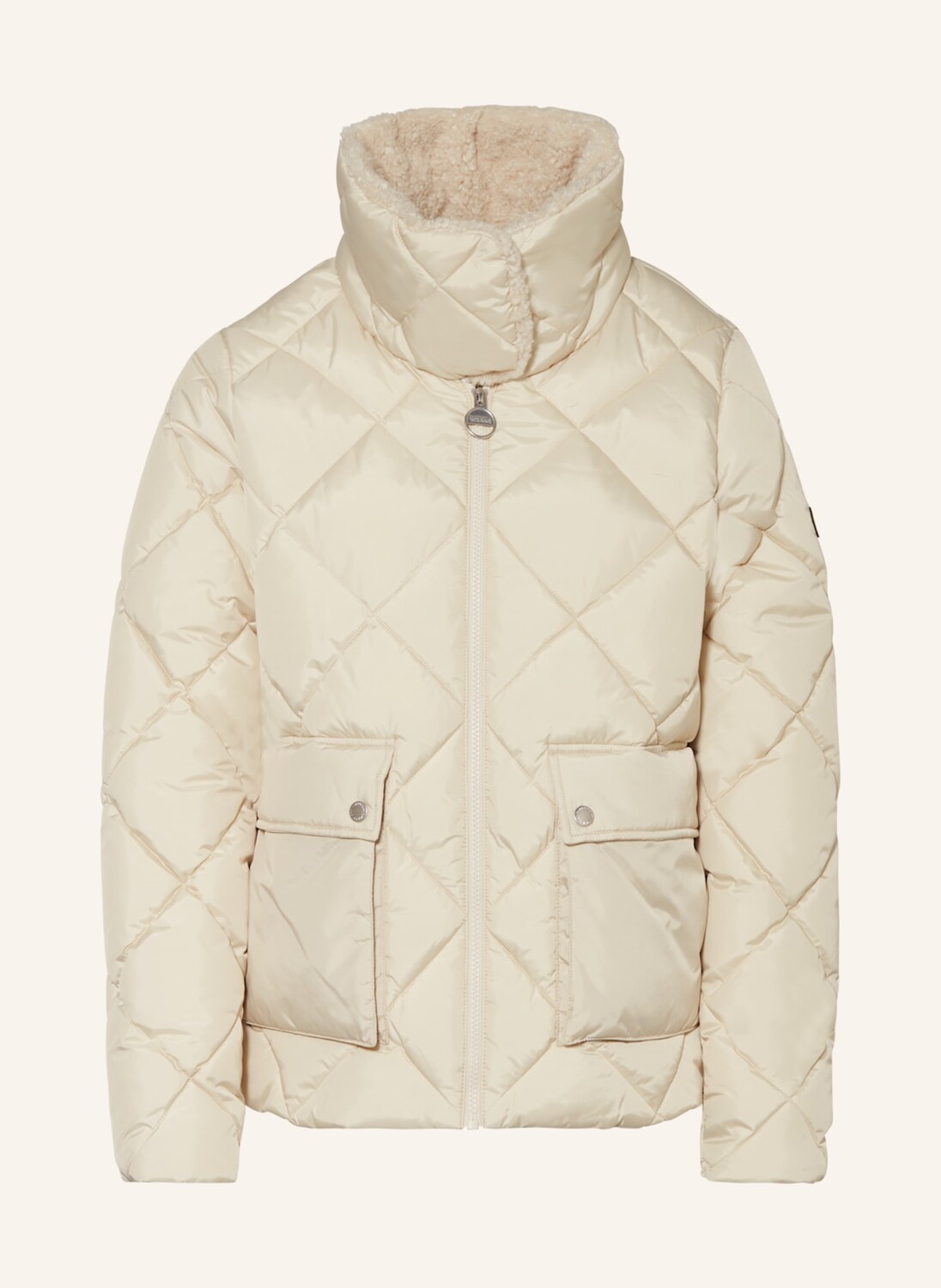 

Куртка BARBOUR INTERNATIONAL NORTON mit Kunstfell, кремовый, Бежевый
