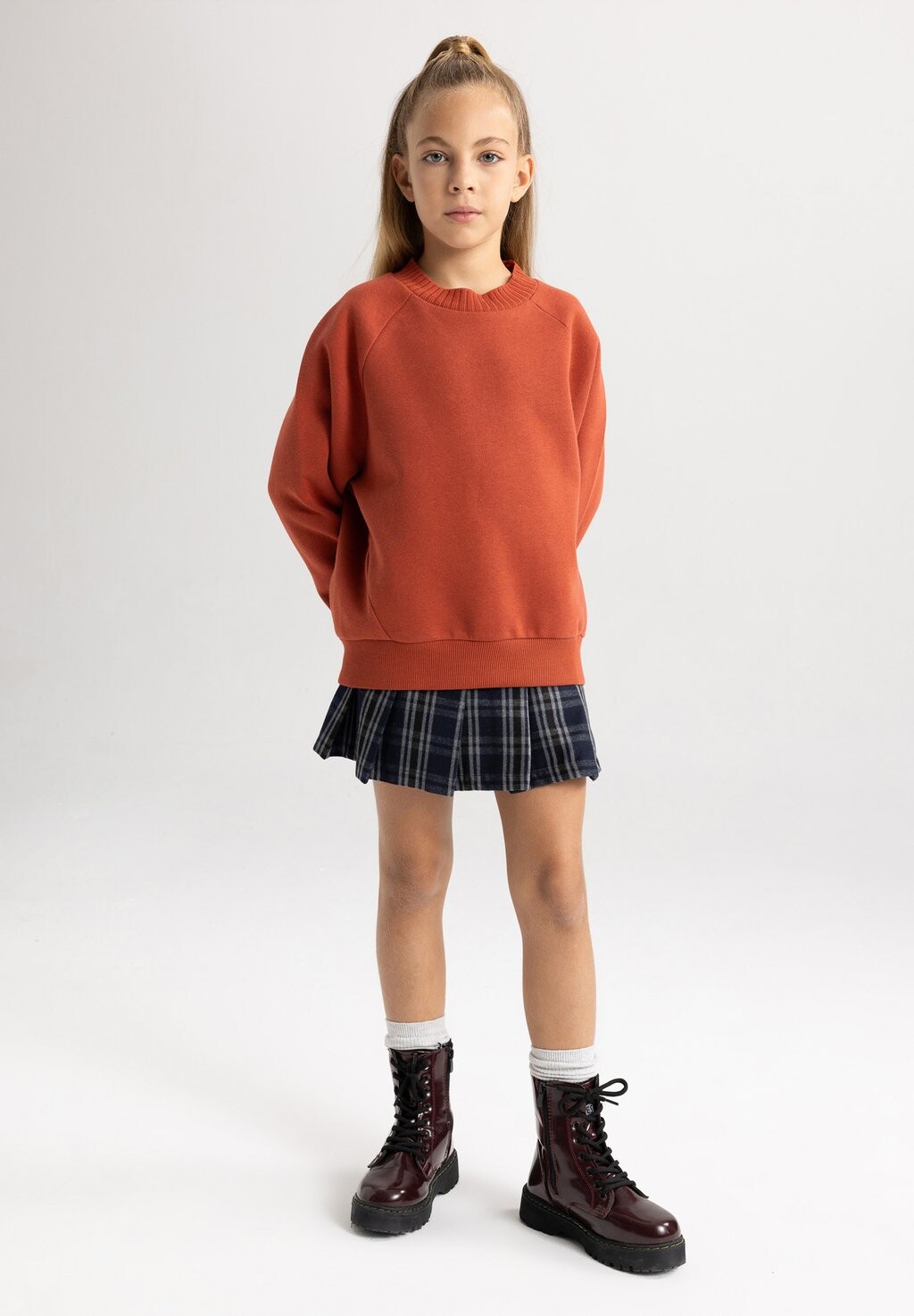 

Толстовка Oversize Fit DeFacto, коричневый