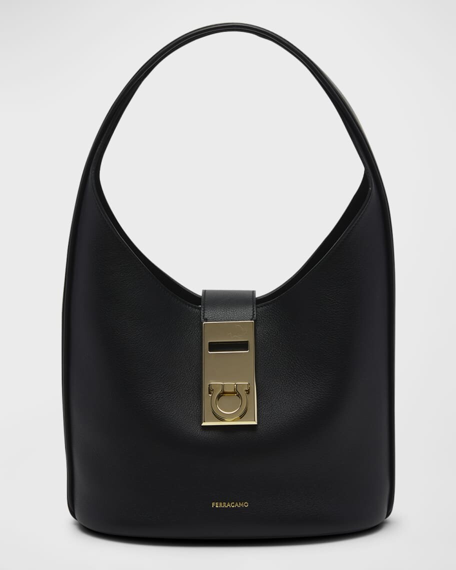 

Архив Кожаная Сумка Хобо Gancio Ferragamo