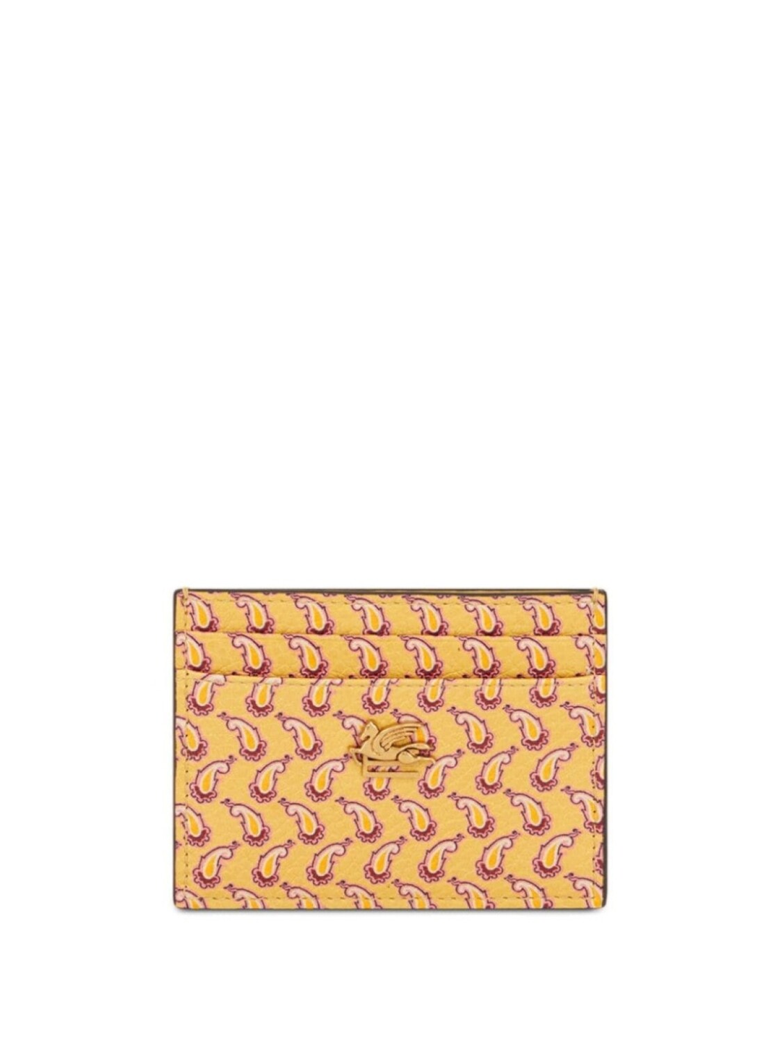 

ETRO картхолдер с принтом пейсли, желтый