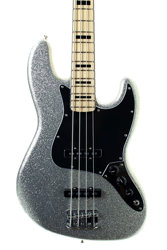 Басс гитара Fender Limited Edition Mikey Way Signature Jazz Bass 2023 - Silver Sparkle