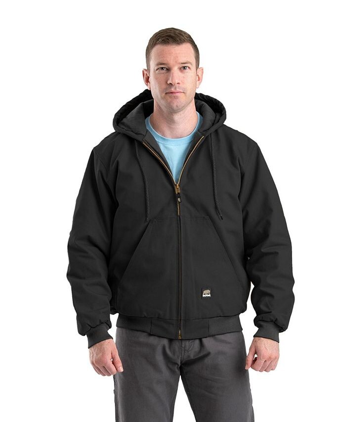 

Мужская активная куртка Heritage Duck Hooded Big & Высокий Berne, черный