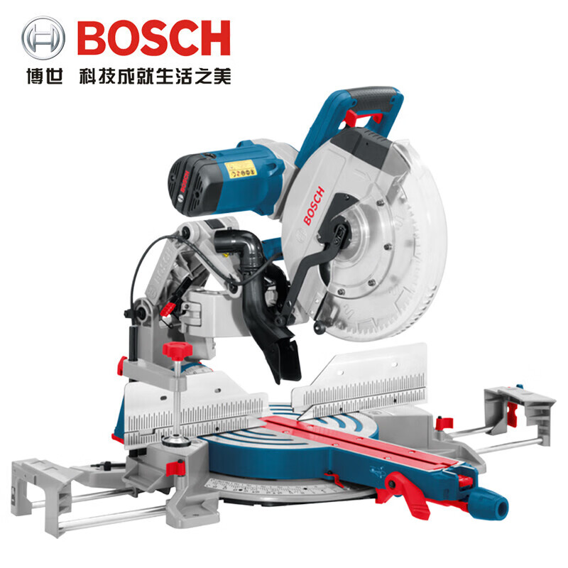 Торцовочная пила под 45 градусов Bosch GCM12GDL, 1800W