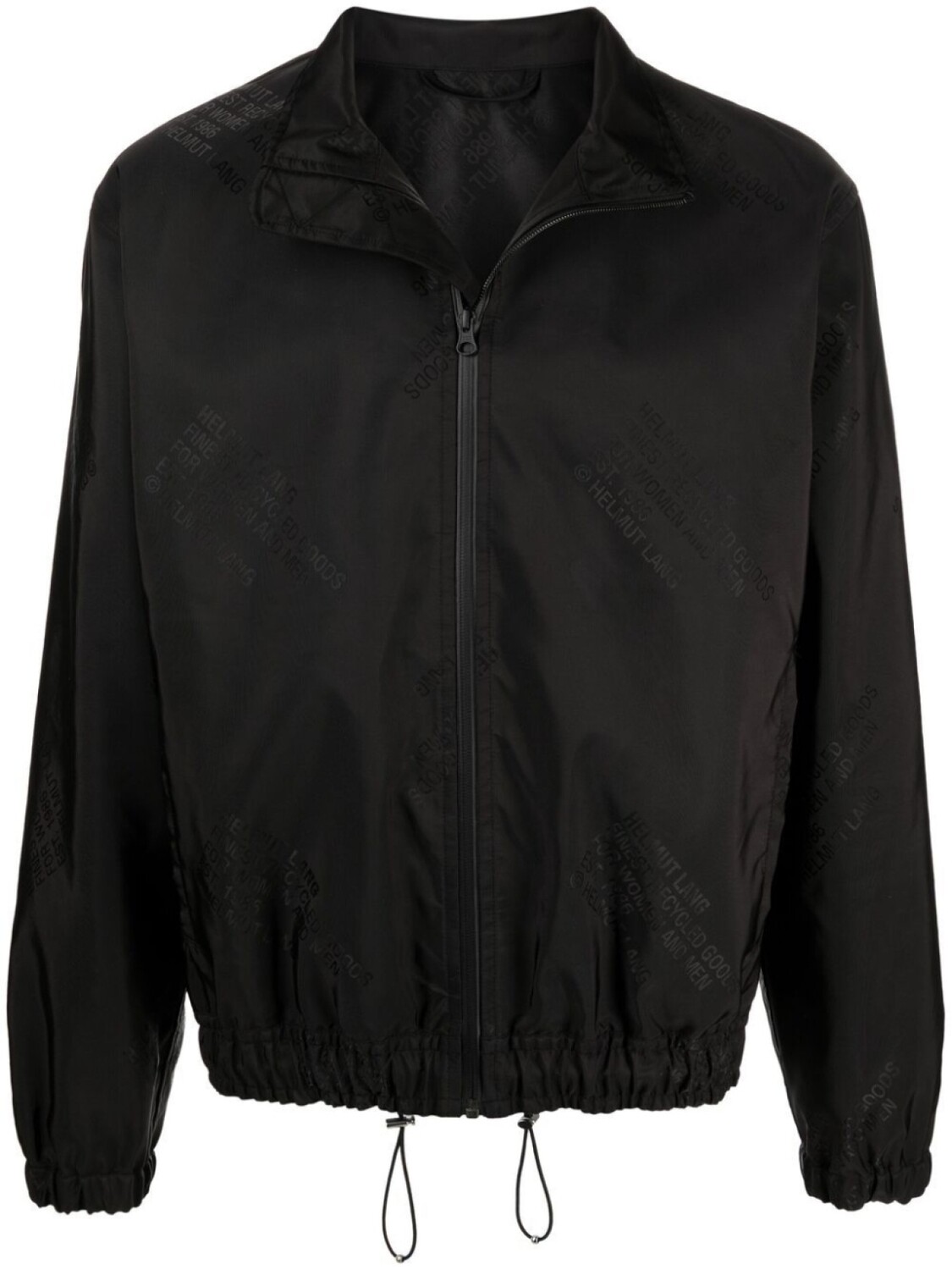 

Helmut Lang бомбер с логотипом, черный