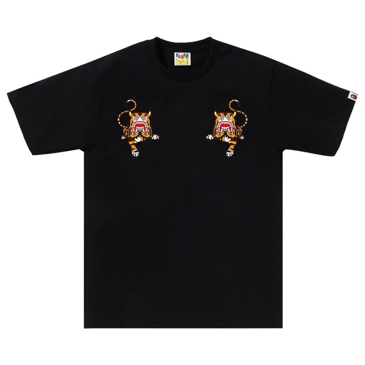 

Футболка BAPE Tiger 'Black', черный