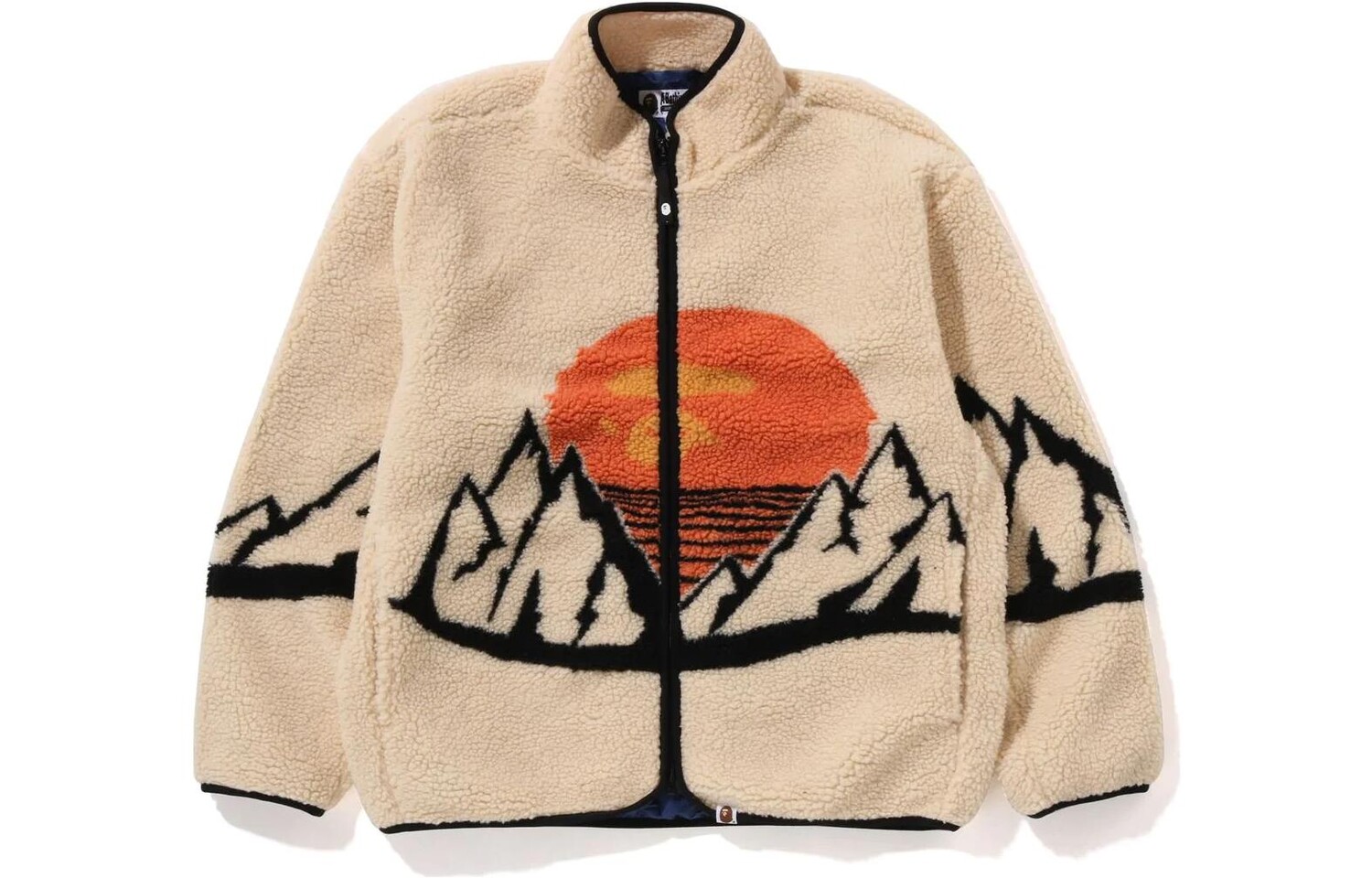 

Куртка мужская BAPE Bape Mountain Relaxed Fit Boa, черный