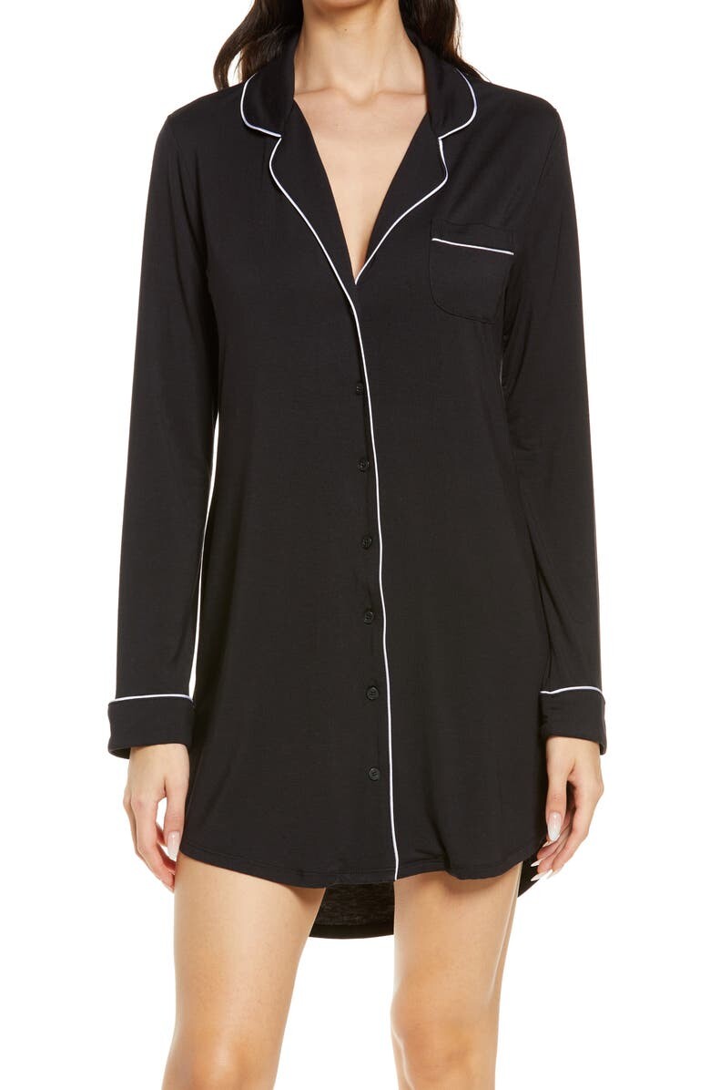 

Ночная рубашка Moonlight Eco NORDSTROM, черный