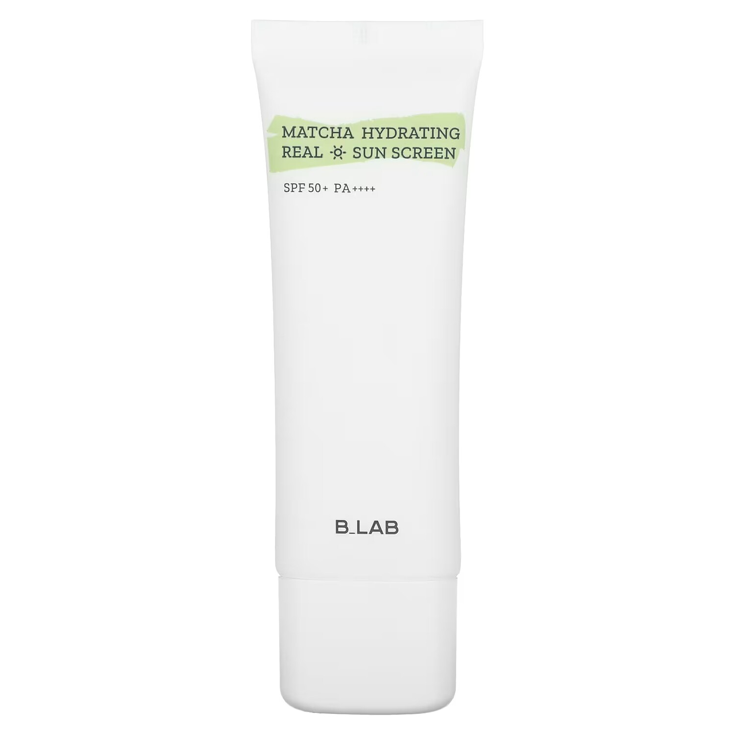 Солнцезащитный крем B_Lab Matcha Hydrating Real Sunscreen SPF 50+, 50 мл