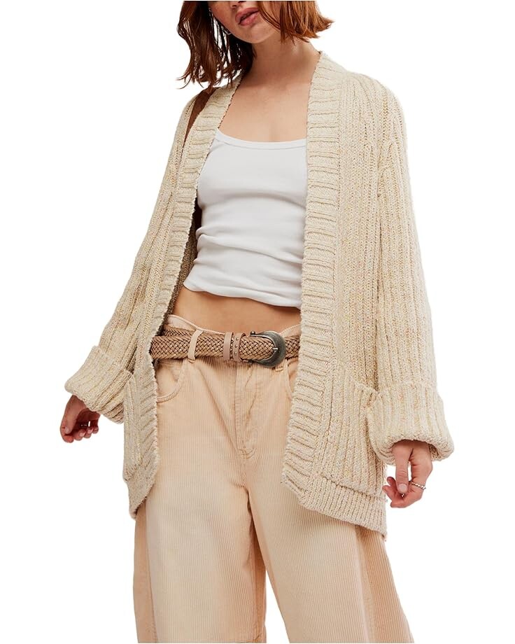 

Свитер Free People Blossom Cardi, цвет Ivory Pastel