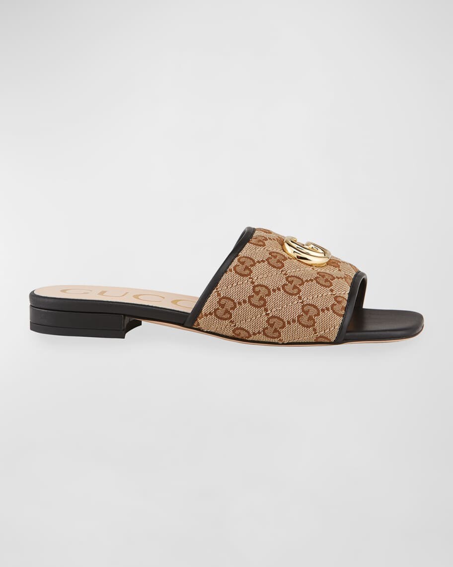 

Оригинальные шлепанцы Jolie GG Canvas Gucci
