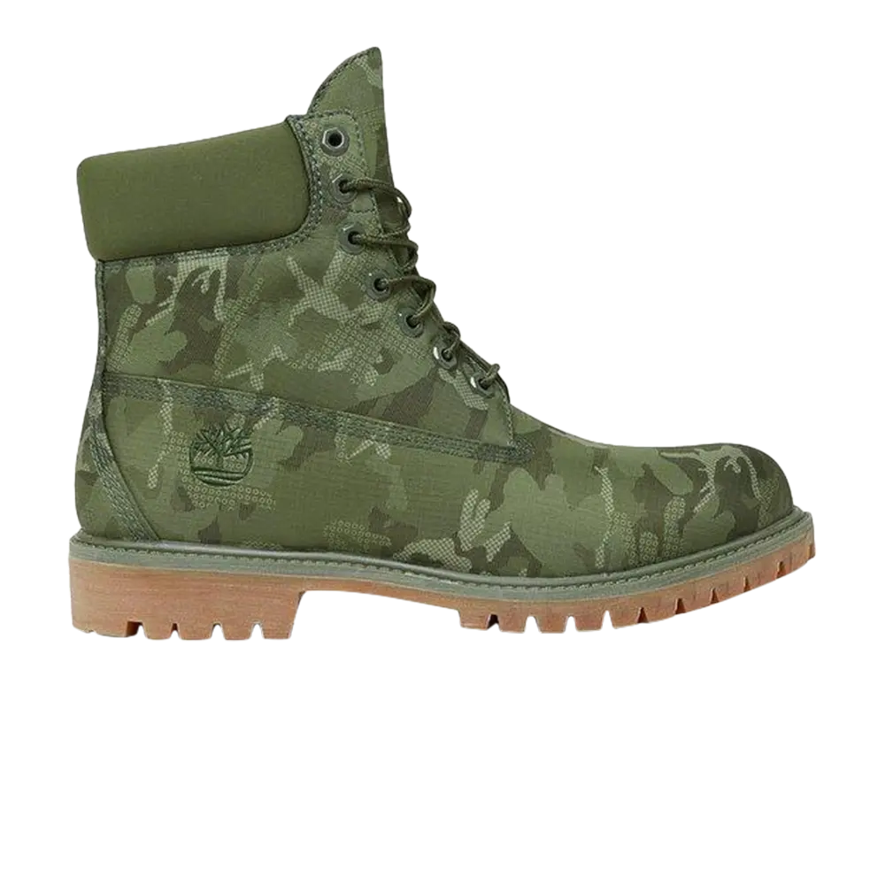 

6-дюймовые тканевые ботинки премиум-класса Timberland, зеленый
