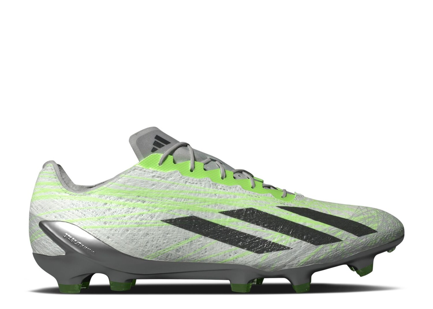 

Кроссовки adidas X Crazyfast Strung+ Fg 'Grey Lucid Lemon', серый