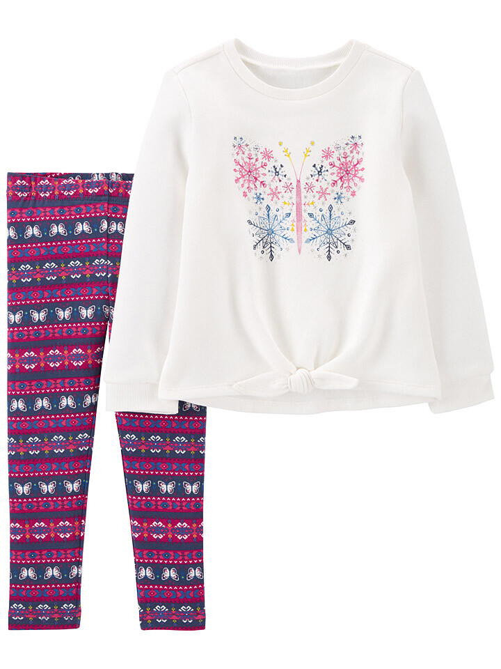 

Лонгслив carter's 2tlg. Outfit, белый