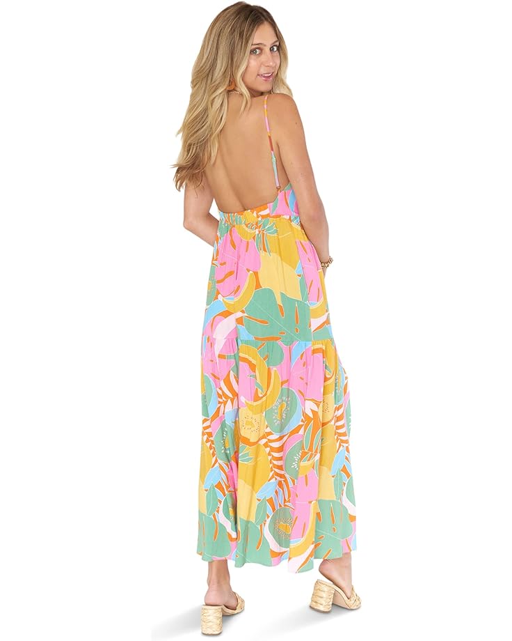 Платье Show Me Your Mumu Julia Maxi Dress, цвет Tropical Fruit tropical fruit digital printing yoga pants women