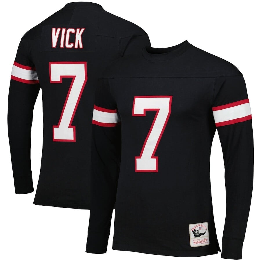 

Футболка с именем и номером Mitchell & Ness Atlanta Falcons, черный