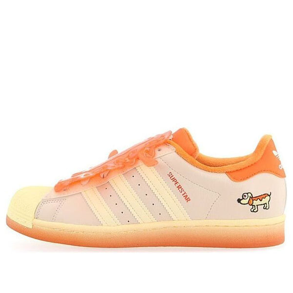 

Кроссовки тающая грусть x суперзвезда Adidas, белый