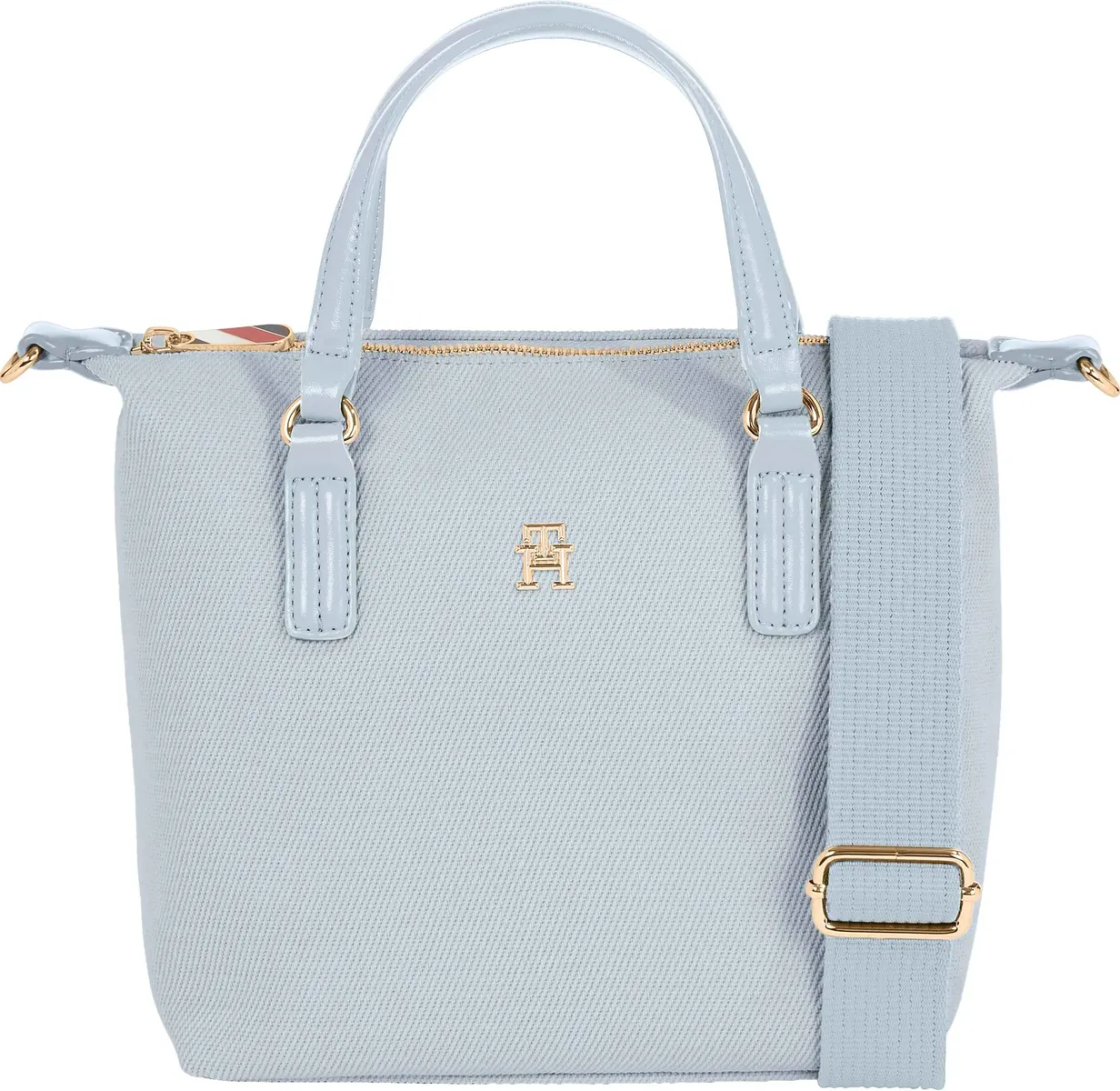 

Сумочка Tommy Hilfiger "POPPY CANVAS SMALL TOTE", синий