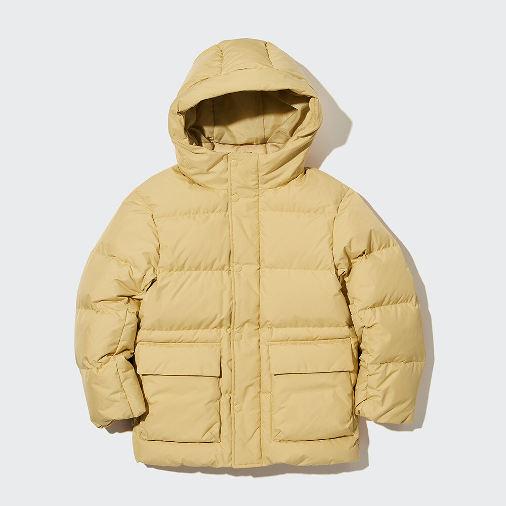 

Uniqlo детская одежда/пуховик для мальчиков/девочек (пуховик теплый)