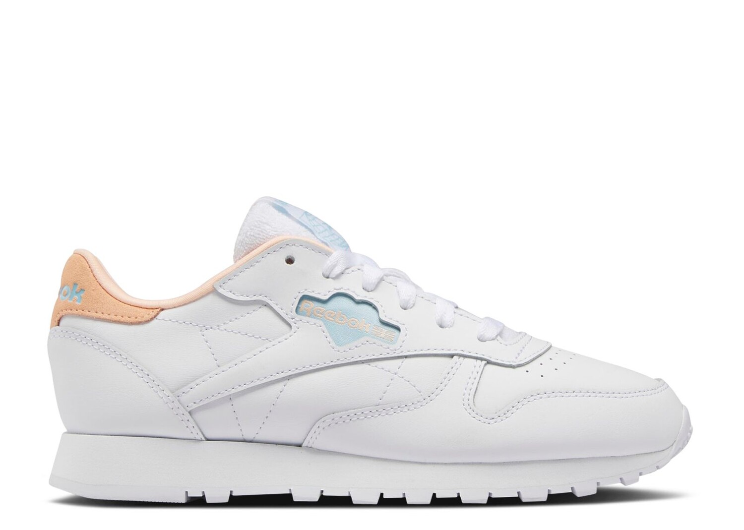 

Кроссовки Reebok Wmns Classic Leather 'Heart Logo', белый