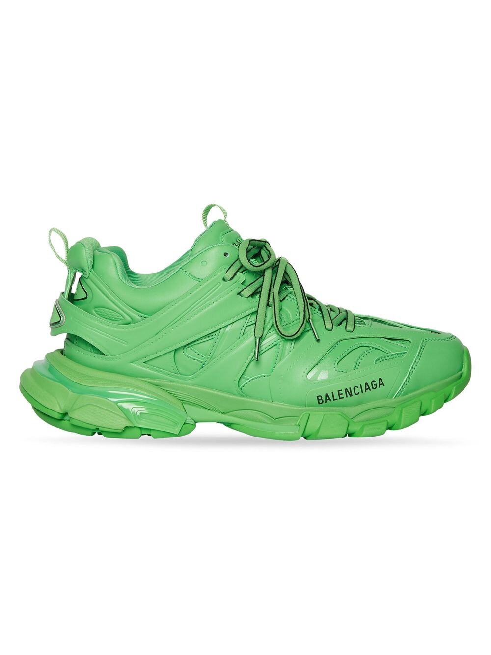 

Трековые кроссовки Balenciaga, зеленый