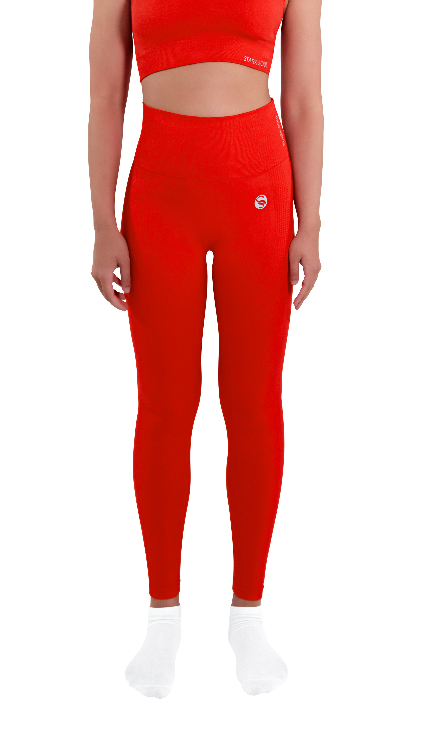 Спортивные брюки Stark Soul Sport Leggings High Waist, цвет Luscious Red