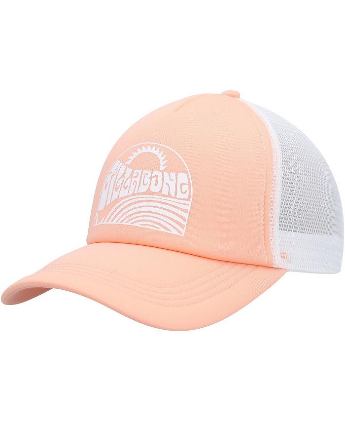 

Женская коралловая шляпа Across Waves Trucker Snapback Billabong, оранжевый