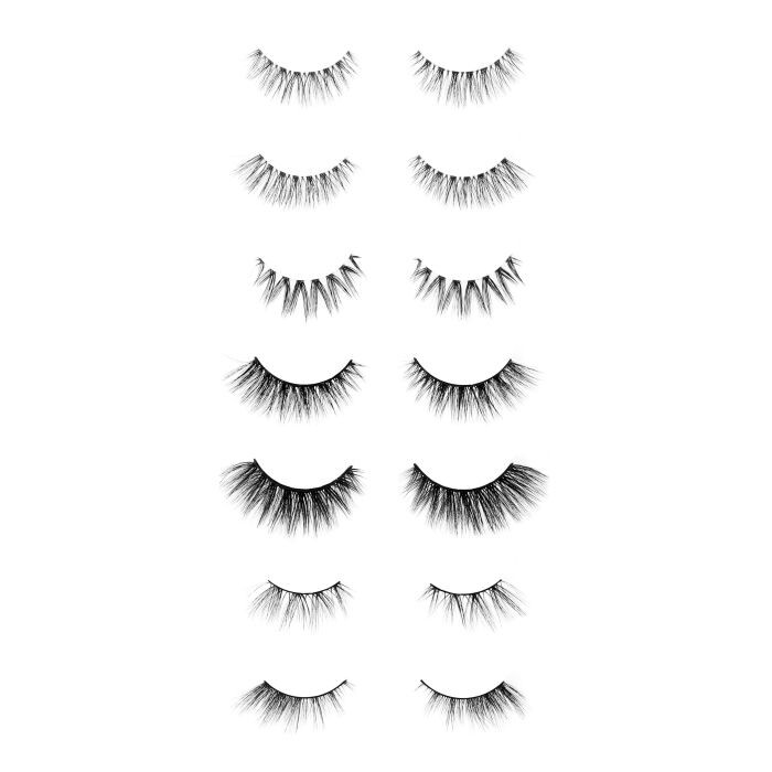 

Набор косметики Set de Regalo para Navidad Pestañas Postizas Lash Edit W7, 7 pares