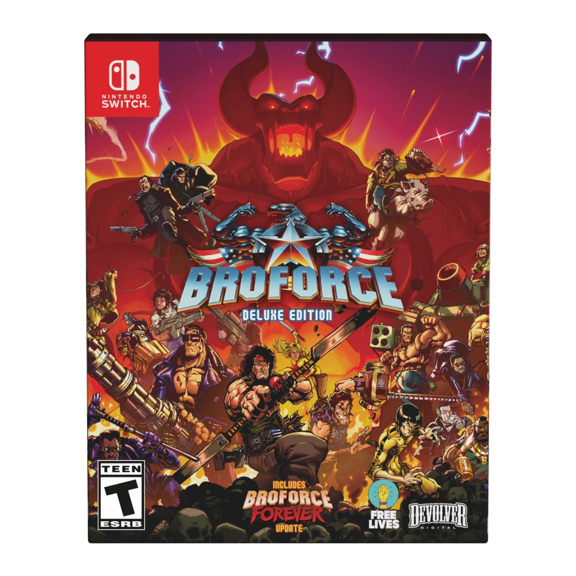 Видеоигра Broforce Deluxe Edition - Nintendo Switch daemon x machina day 1 edition sondtrack nintendo switch