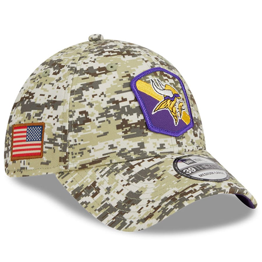 

Бейсболка New Era Minnesota Vikings, камуфляж