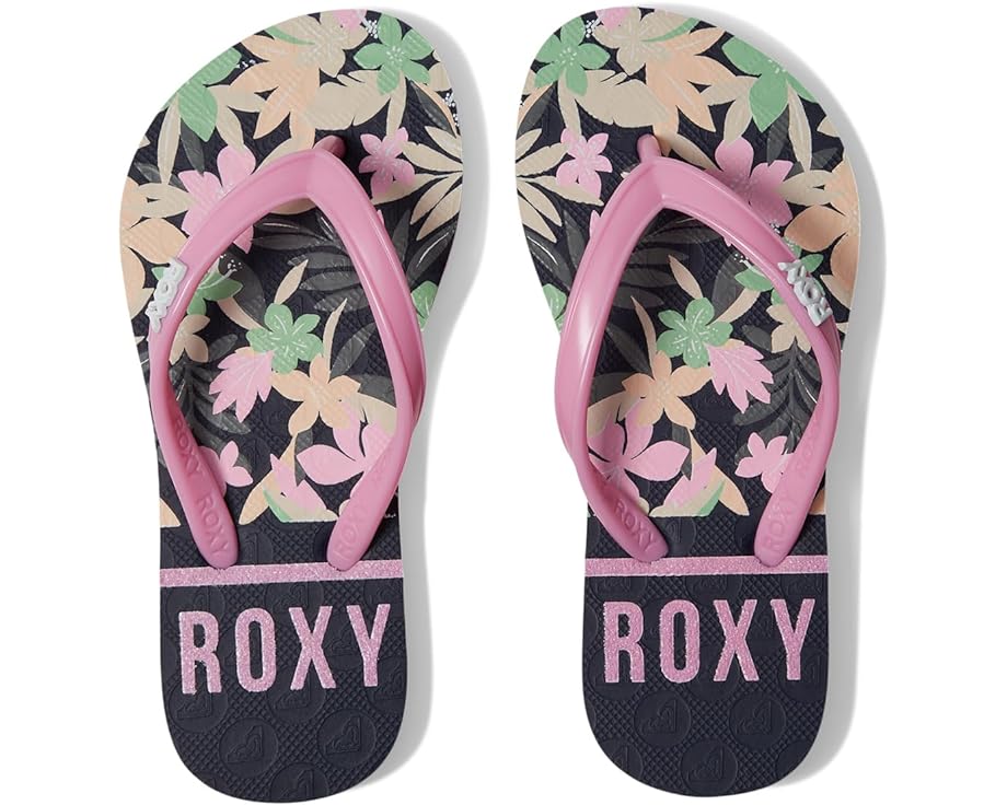 Сандалии Roxy Kids Viva Stamp II, цвет Crazy Pink/Blue Radiance