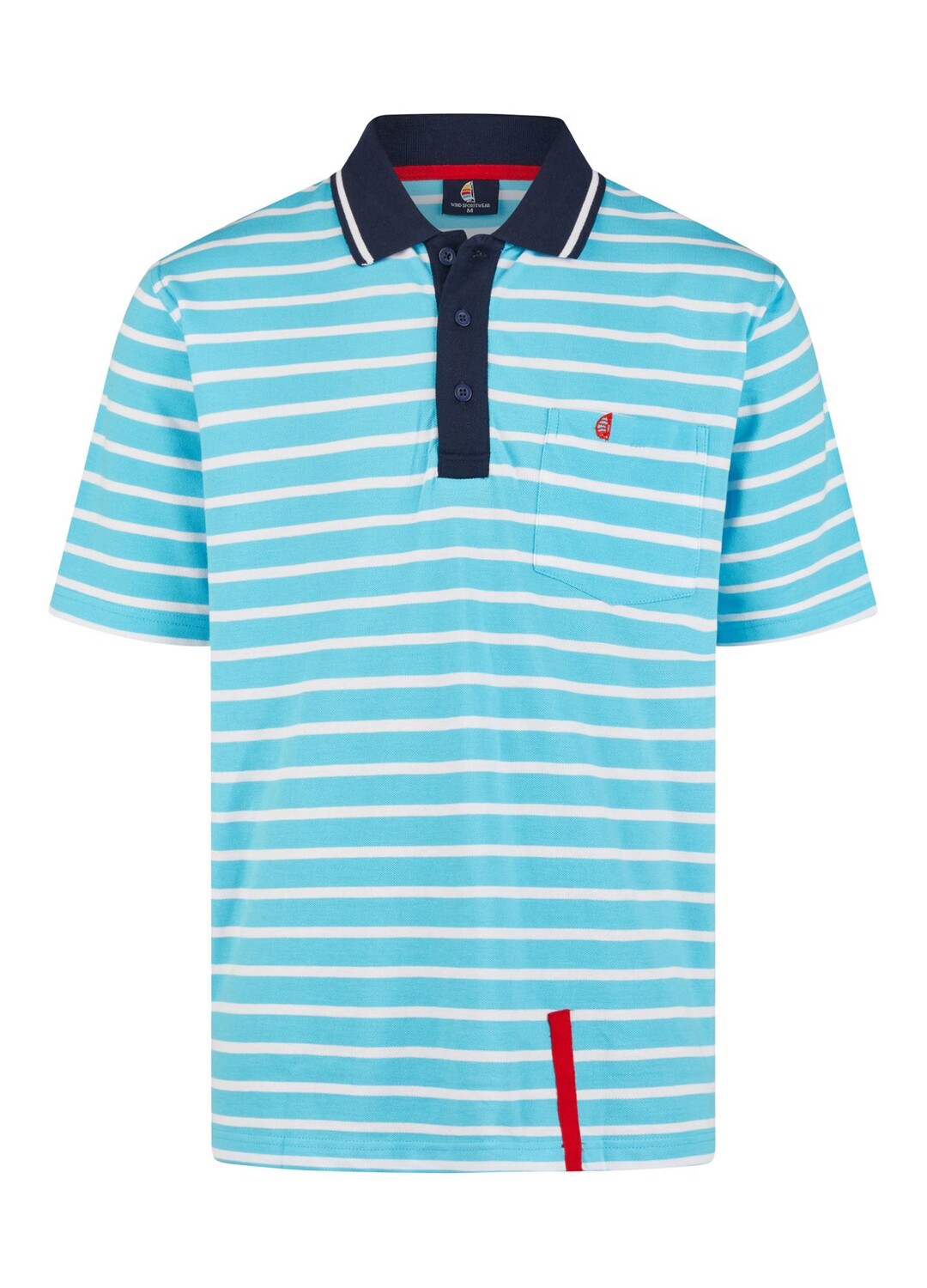 

Поло Wind Sportswear Kurzarm, цвет pollblue-weiss