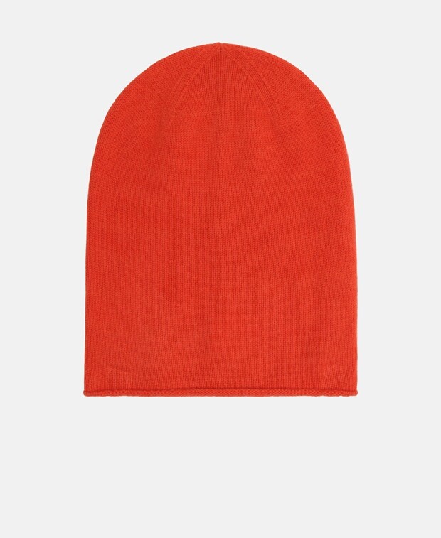 

Кашемировая шапка Zwillingsherz, цвет Pumpkin Orange