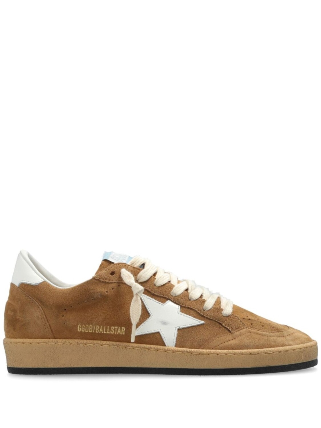 

Golden Goose кеды Ball Star с нашивками, коричневый