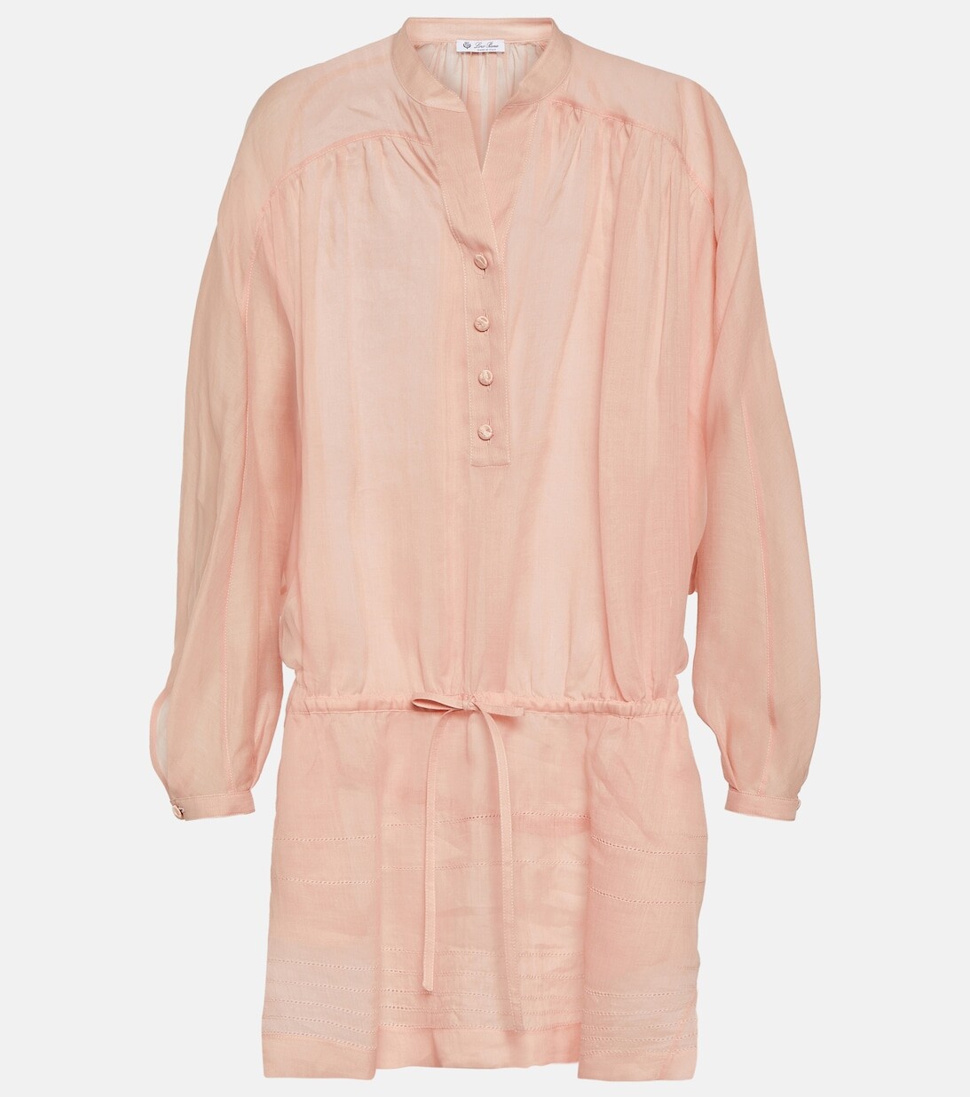 

Мини-платье рами LORO PIANA, розовый