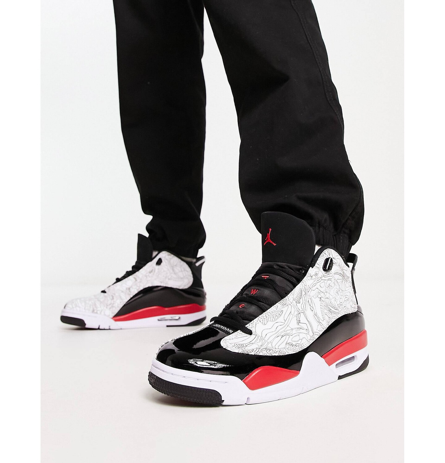 

Кроссовки Jordan AJ Dub Zero с принтом