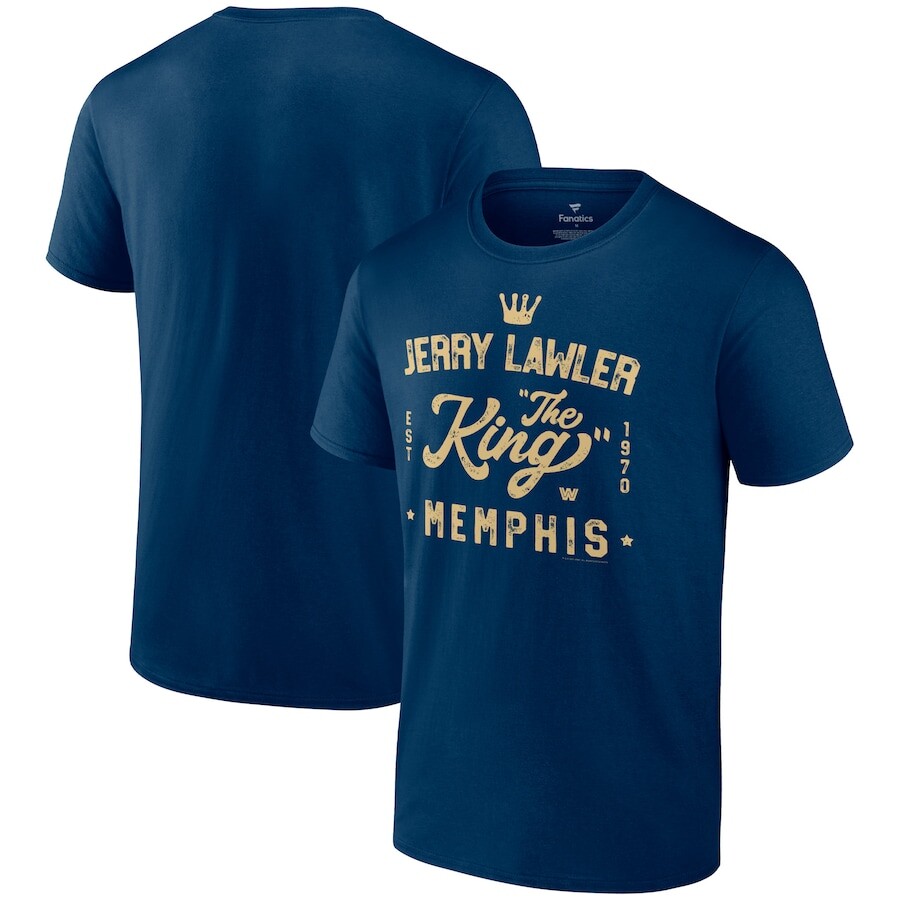 

Футболка с коротким рукавом Fanatics Branded Jerry Lawler, нави