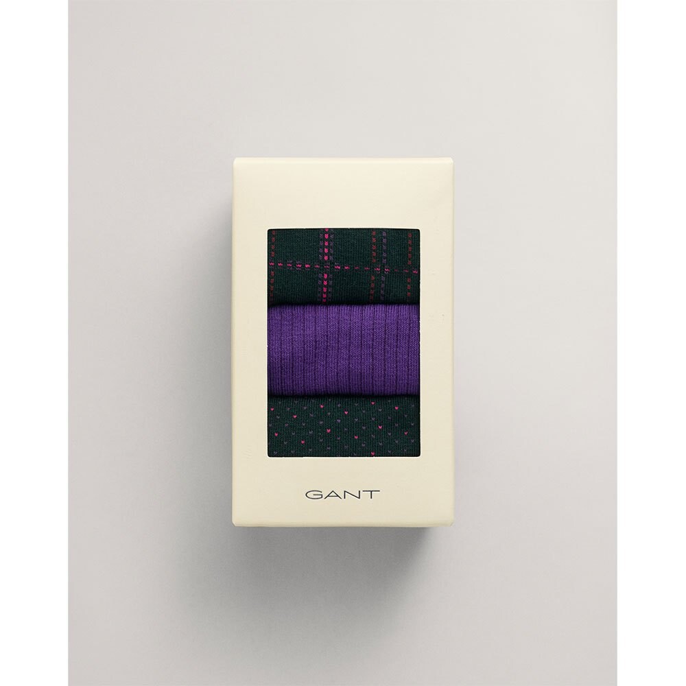 

Носки Gant Check 3 шт, разноцветный