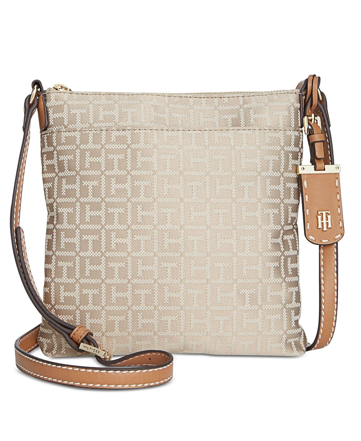 

Жаккардовое плечо через плечо Julia Monogram North South Tommy Hilfiger