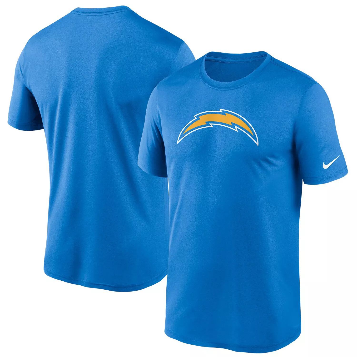 Мужская футболка синего цвета с логотипом Los Angeles Chargers Essential Legend Performance Nike