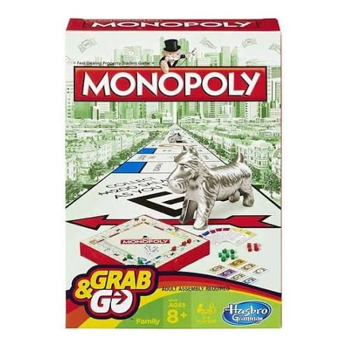 цена Настольная игра Monopoly Grab And Go Hasbro