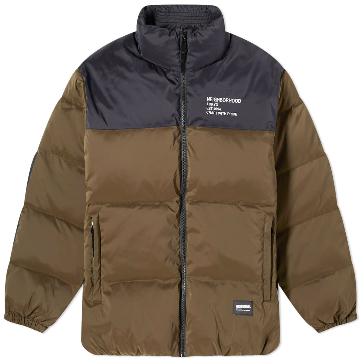 

Куртка Neighborhood Classic Down, цвет Olive Drab