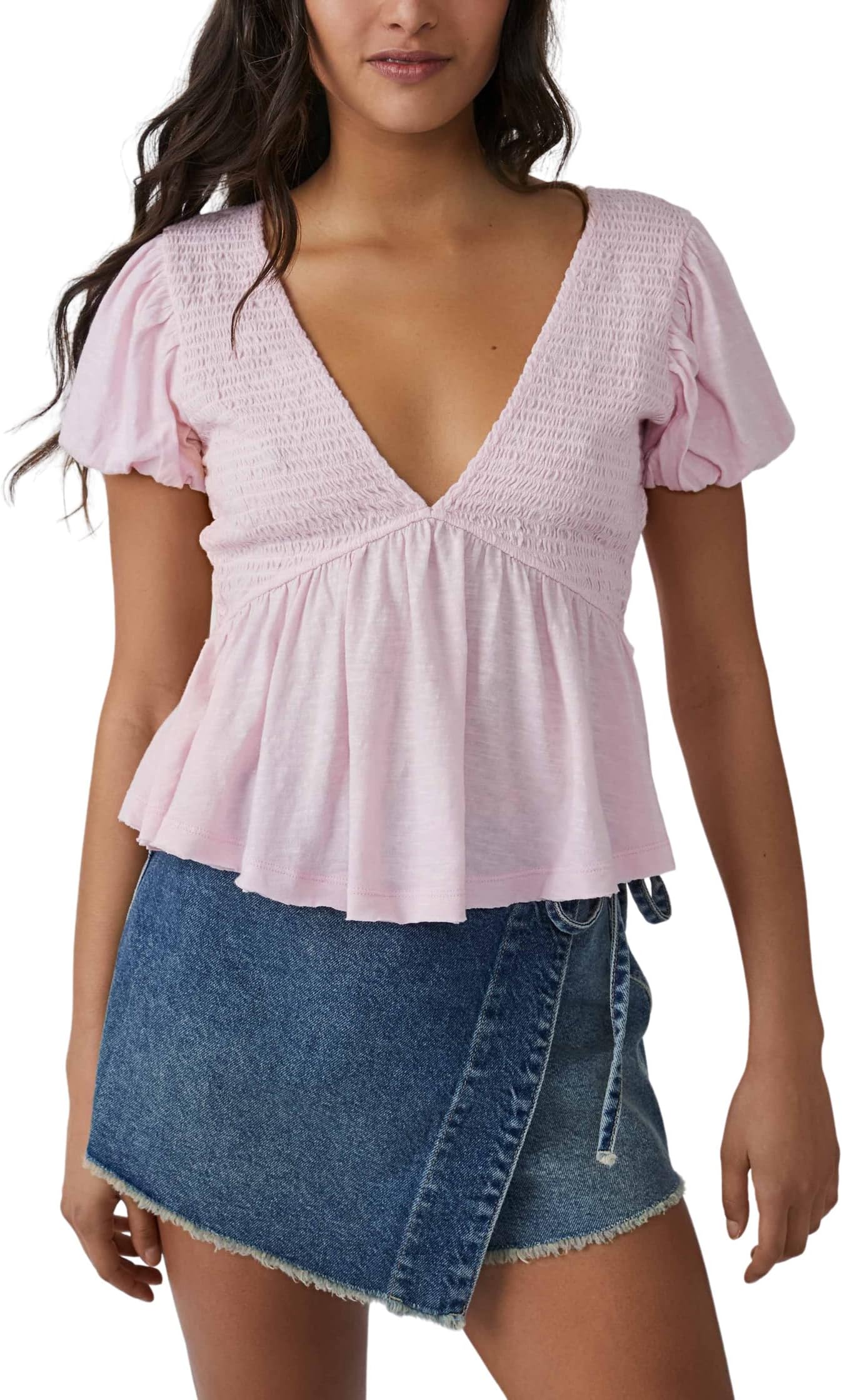 

Топ Free People Charlotte Top, цвет Sugar Spoonful