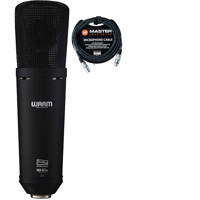 Студийный конденсаторный микрофон Warm Audio WA-87 R2B студийные микрофоны warm audio wa 87 r2b