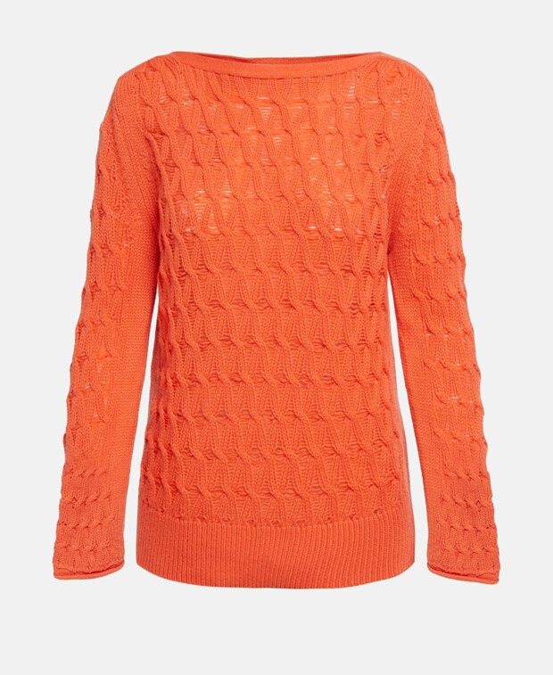 

Шерстяной джемпер Malo, цвет Pumpkin Orange