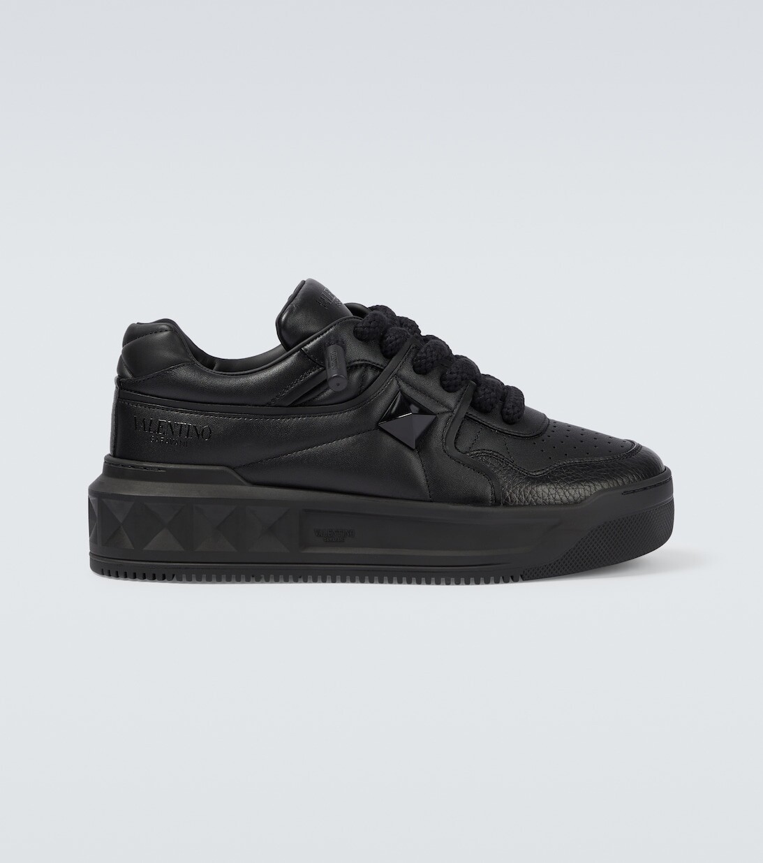 

Кожаные кроссовки One Stud XL на платформе Valentino Garavani, черный