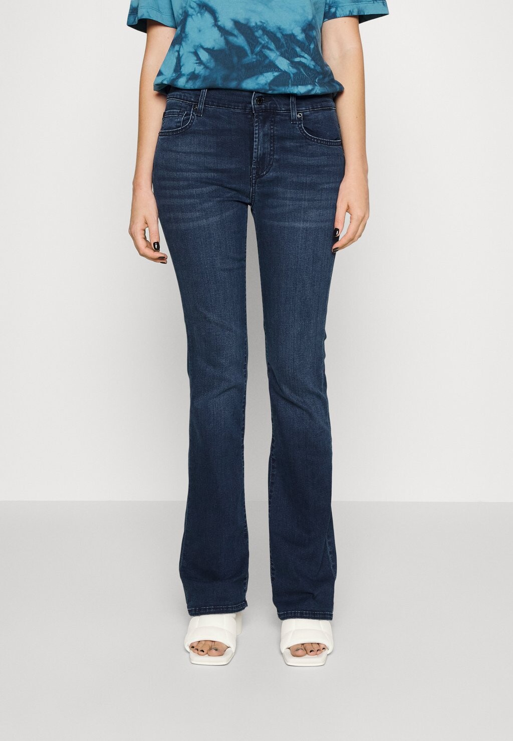 

Джинсы Bootcut 7 for all mankind, темно-синий