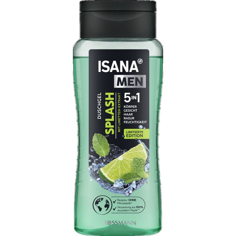 

Гель для душа Всплеск ISANA, 300 ml