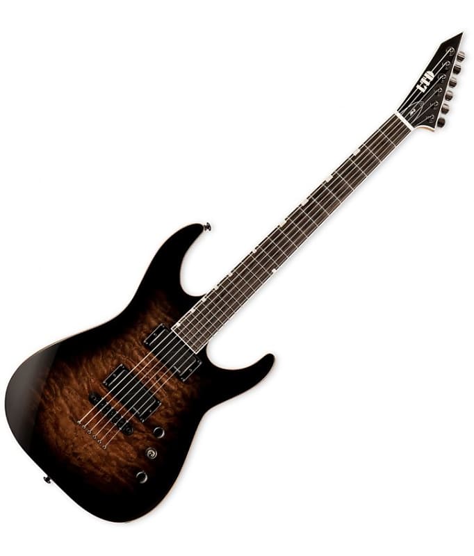 

Электрогитара ESP LTD JM-II Josh Middleton Guitar in Black Shadow Burst